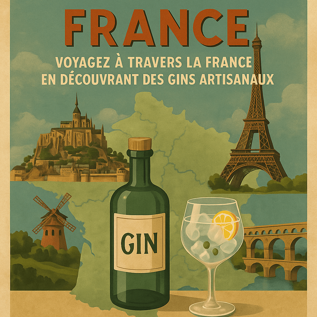 Les Régions de France à Travers le Gin : Voyage Sensoriel du Nord au Sud