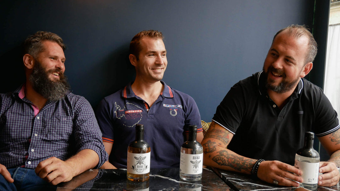 Les producteurs de Erika Spirits Paul Thirion Vianneu Badilhac Thibault Poëlvilain
