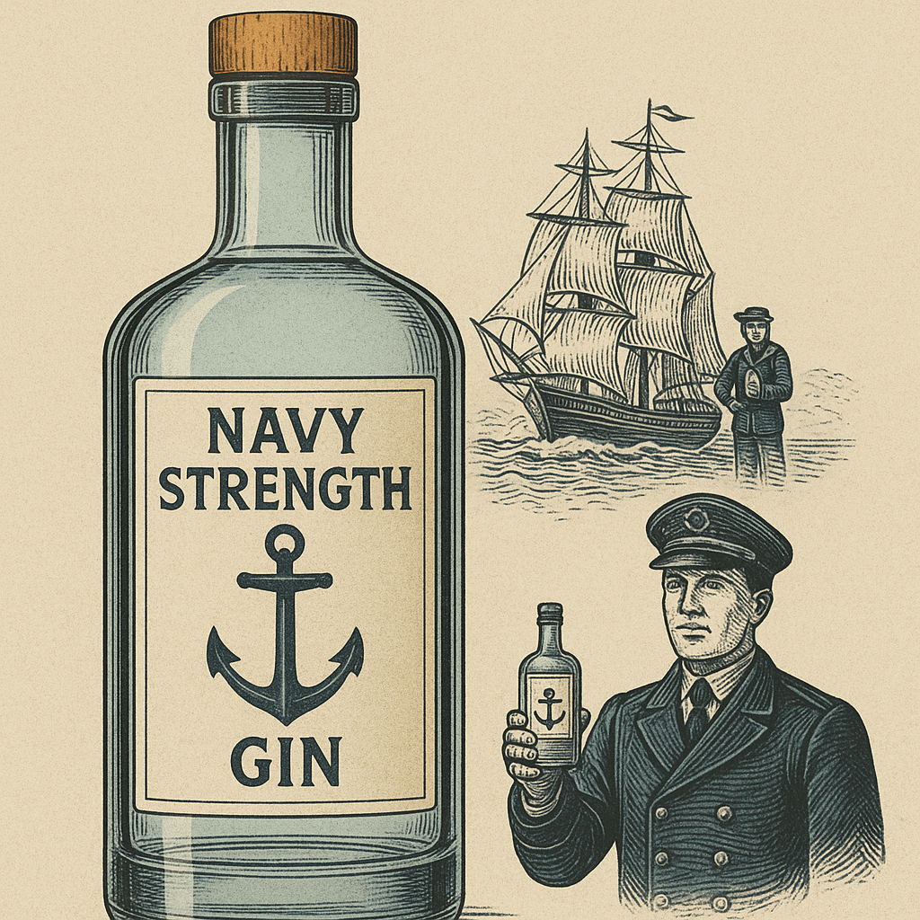 Gin Navy Strength : Histoire, Signification & Erika Navy Strength Gin Français