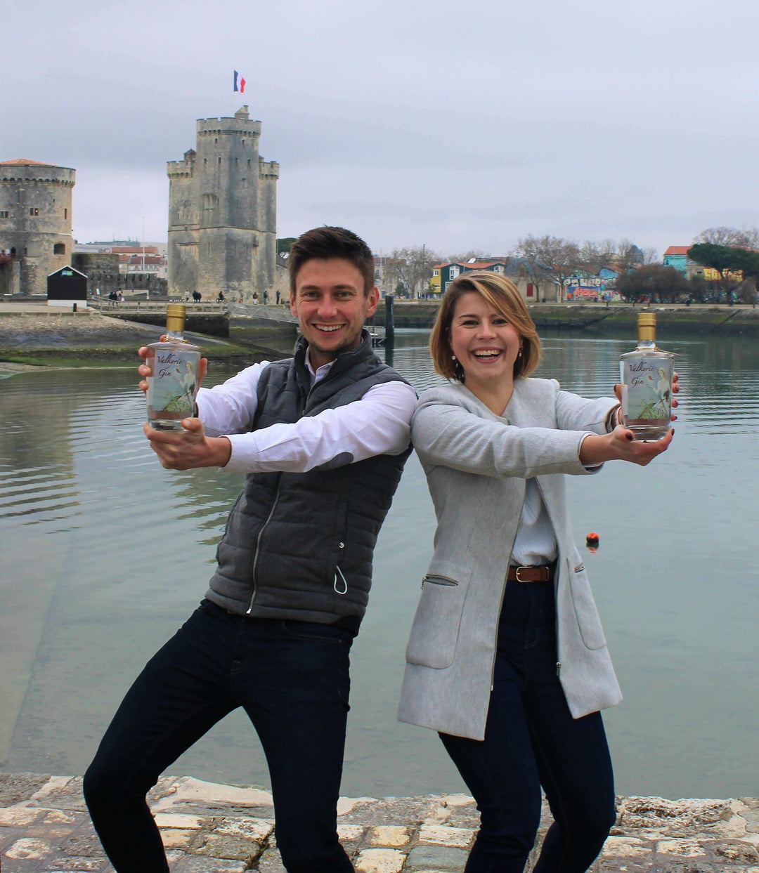 Julie Bouvier et Arnaud Richir, fondateurs de Valkryie Gin