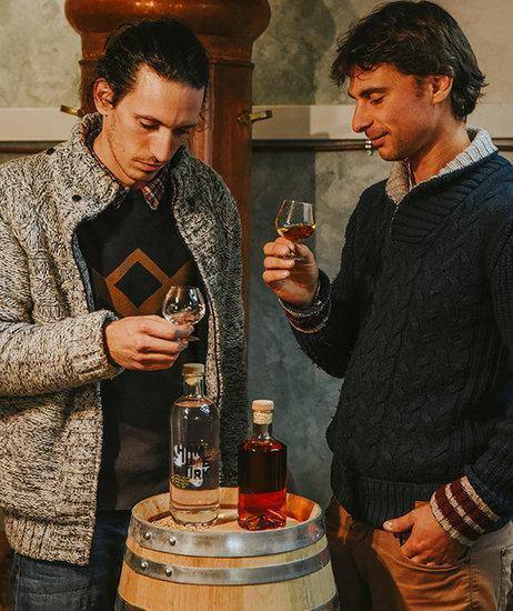 Meet the Maker of Homework Gin - Distillerie du Drac - Dorian Vieux-Pernon & Pascal Knipiler