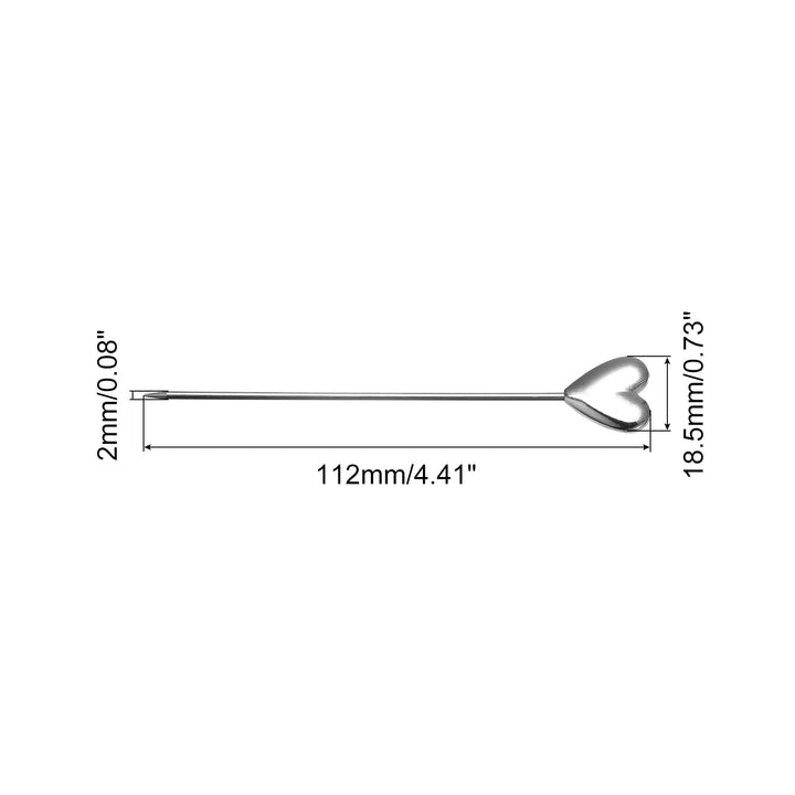 Piques à Cocktail en Acier Inox – 112mm