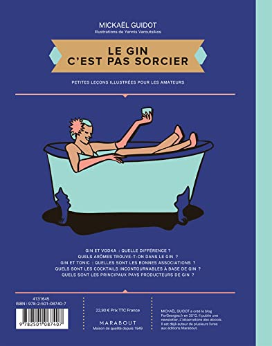 Le Gin C'est Pas Sorcier: Petites Leçons Illustrées Pour Les Amateurs