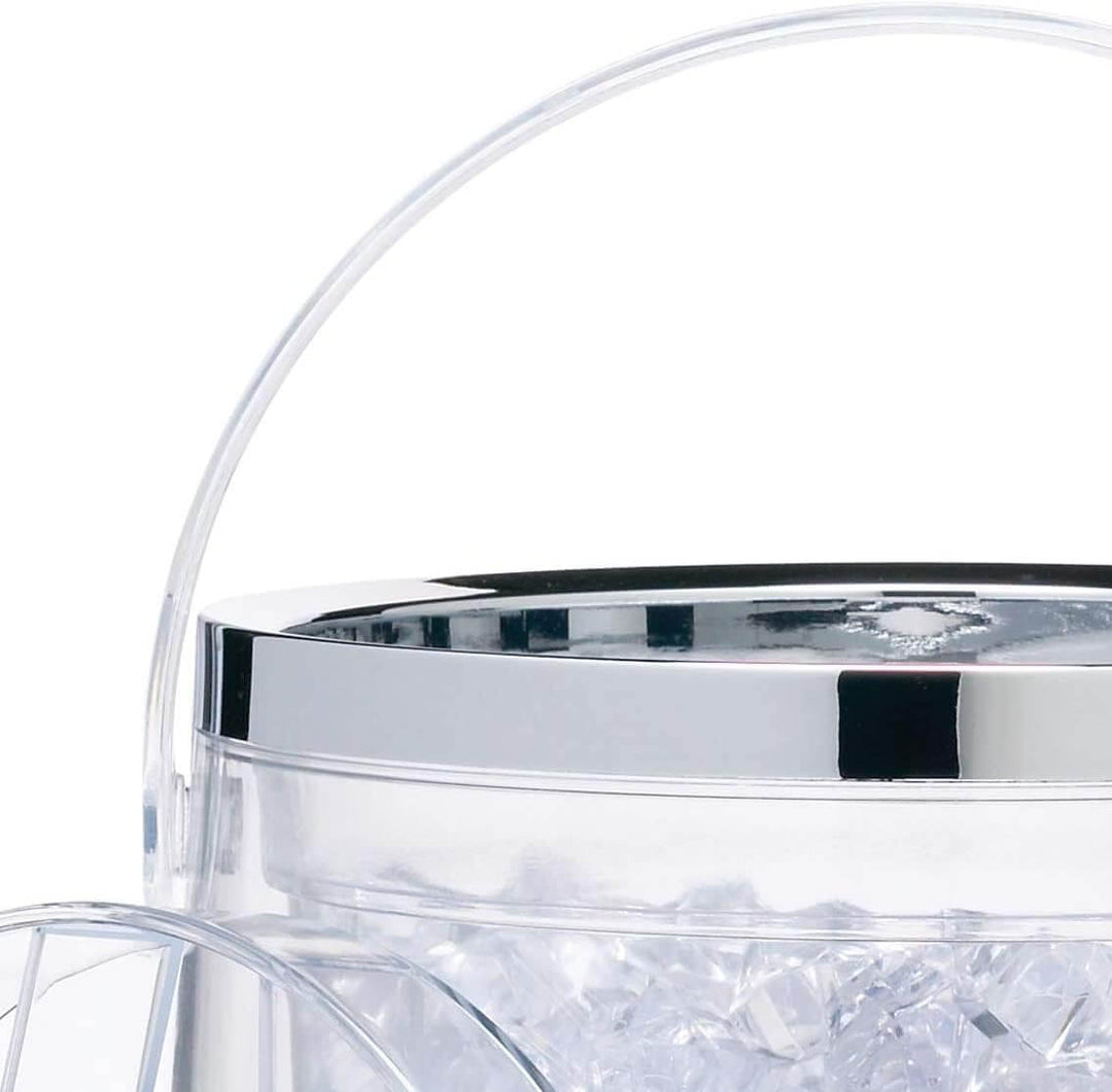 Dotopon Seau à glace isotherme à double paroi en acier inoxydable avec Dotopon Seau à glace isotherme à double paroi en acier inoxydable avec