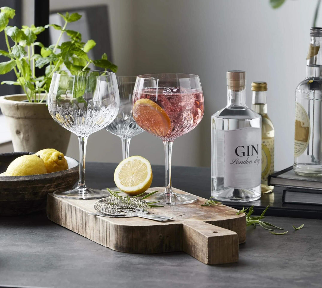 Personalisierte Gin Tonic Glas – Lasergravur mit Name & Datum | 800ml