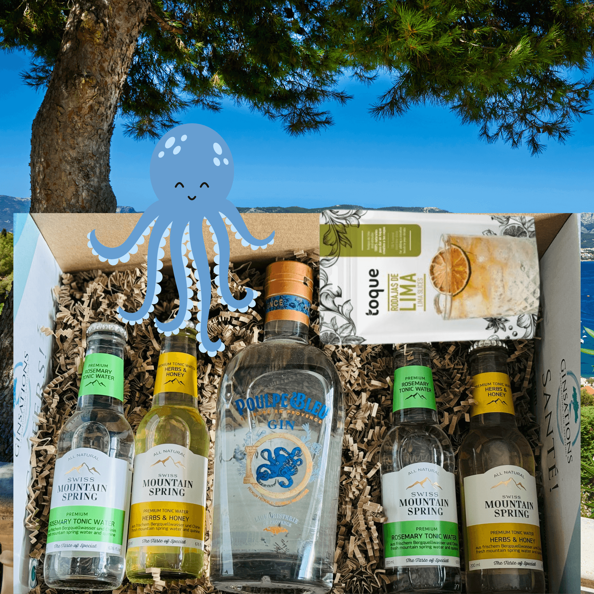 Torchon De Cuisine Gift Base 'I'm On A Gin And Tonic Diet' - 48x71 Cm, 100% Coton