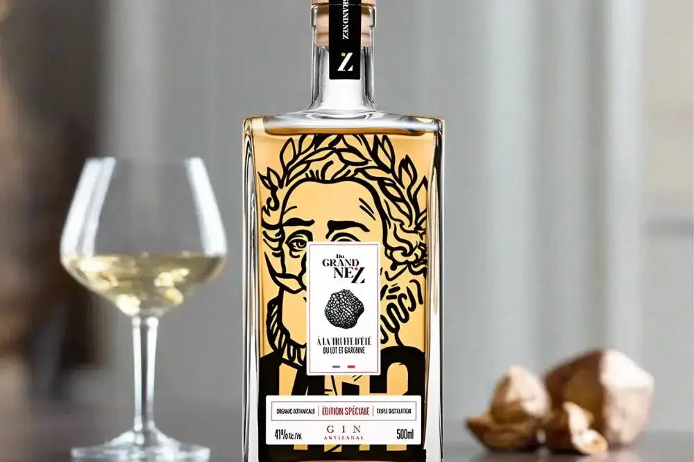 Gin raffiné pour mets fins et digestifs, distillé en France