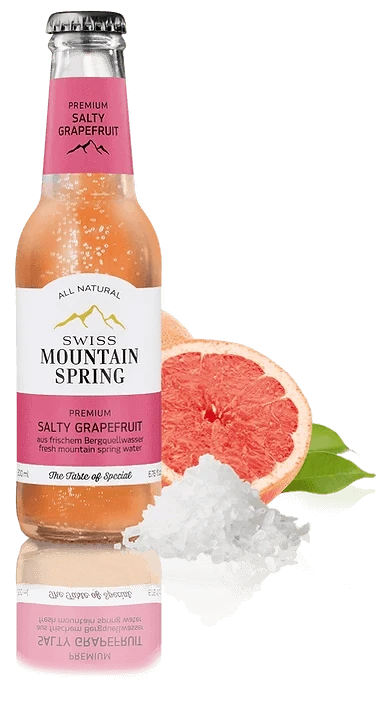 Swiss Mountain Spring Premium Salty Grapefruit Mixer - GINSATIONS