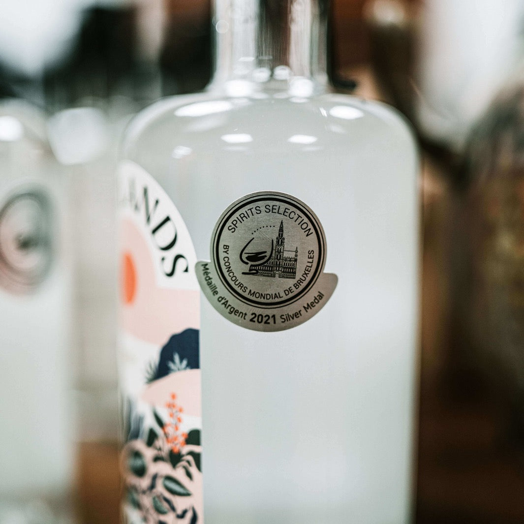 Gin médaillé au Spirits Selection Concours Mondial de Bruxelles 2021