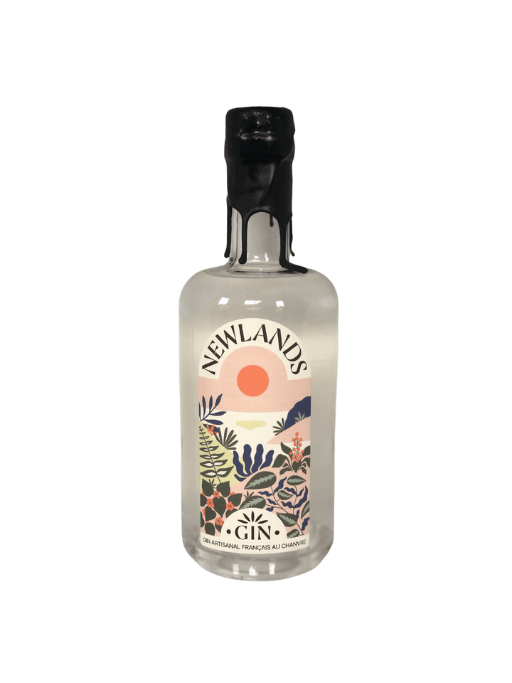 "Newlands Gin Bio – Premier gin français au chanvre, 70 cl