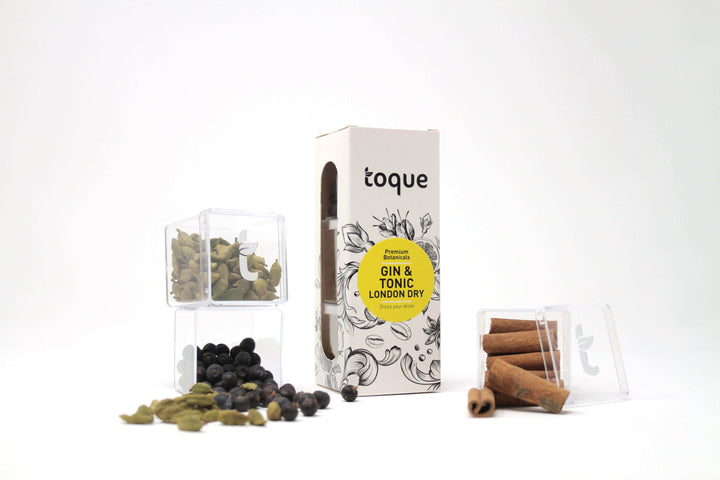 Toque London Dry Gin & Tonic Botanicals 3-Pack Kit - GINSATIONS